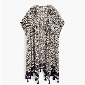 Leopard Beach Poncho